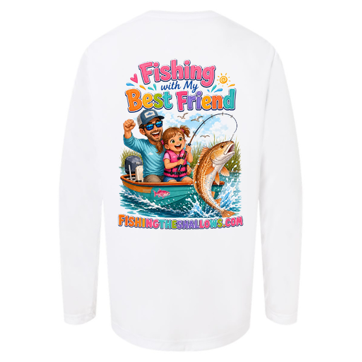 FTS YG REPL 2026-10-06 | best-friend-fishing-girls-ls | BACK | White - back view