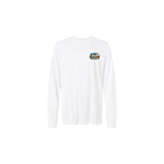 Dad and Son – Youth Long Sleeve — front