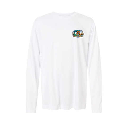 Dad and Son – Youth Long Sleeve — front