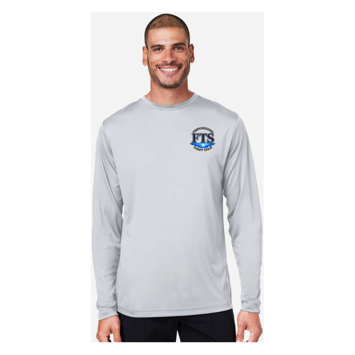 Florida Fisherman – Men's Long Sleeve - Platinum - Front