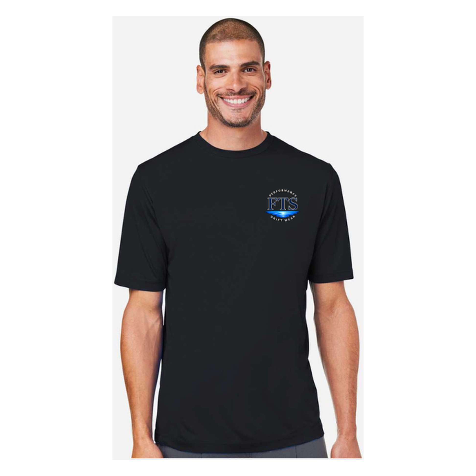 Florida Fisherman – Men's Short Sleeve - Black - Front