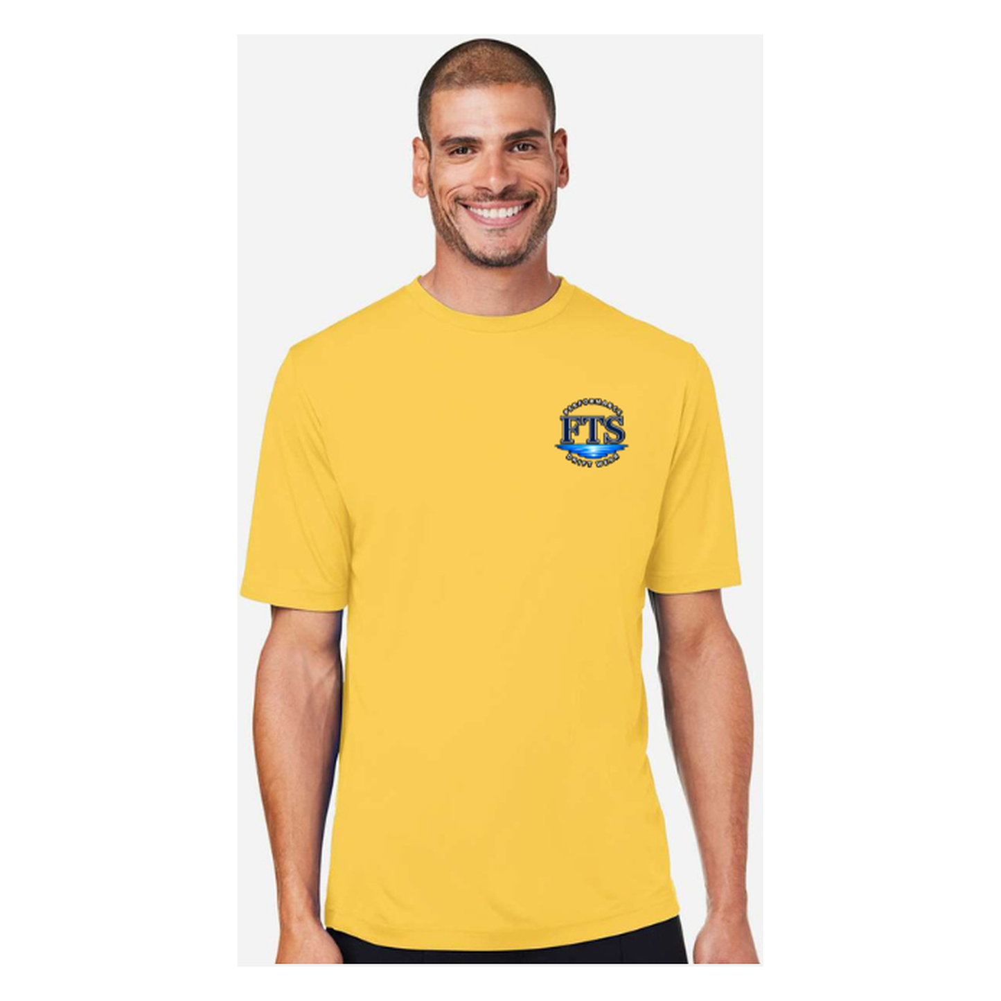 Florida Fisherman – Men's Short Sleeve - Campus Gold - Front