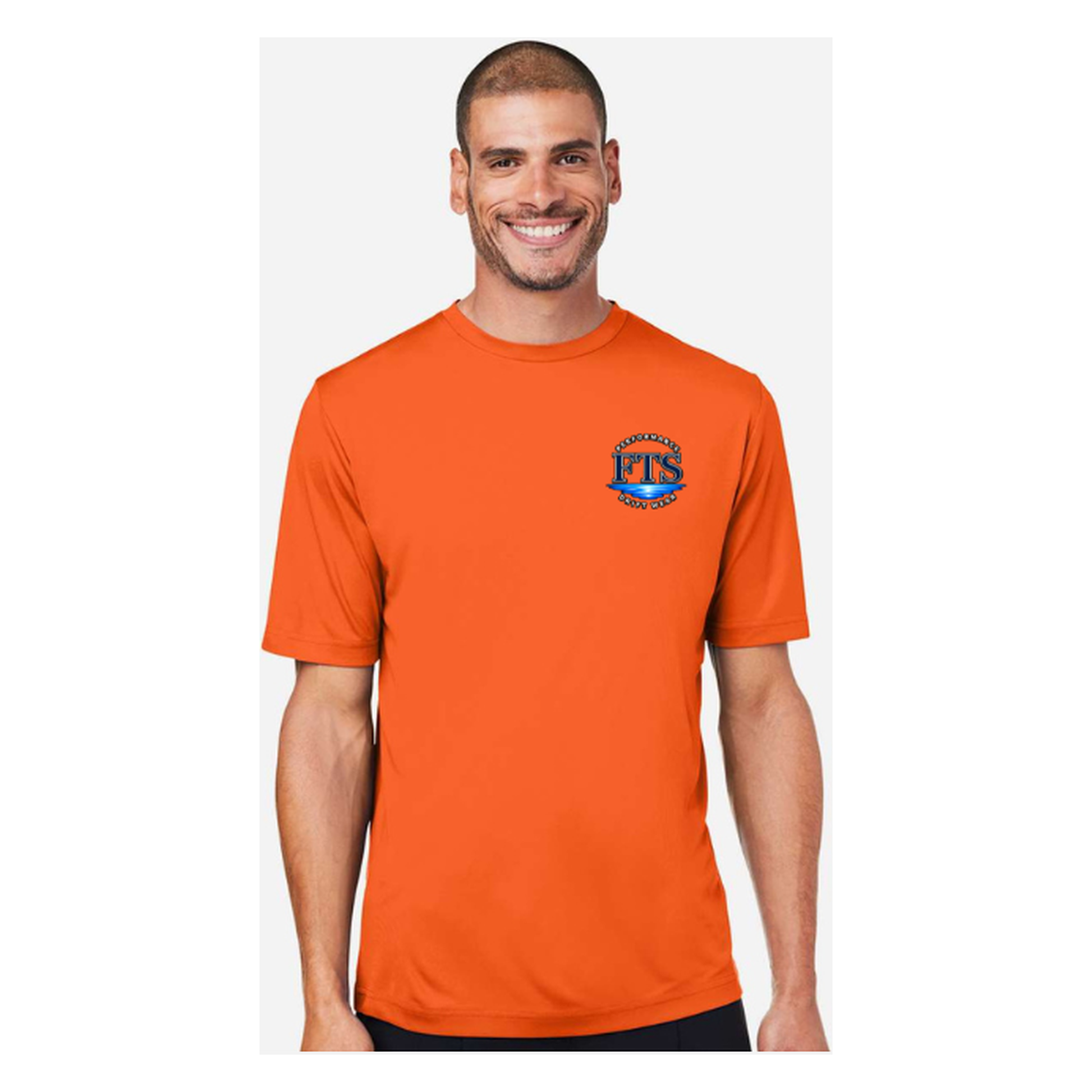 Florida Fisherman – Men's Short Sleeve - Campus Orange - Front