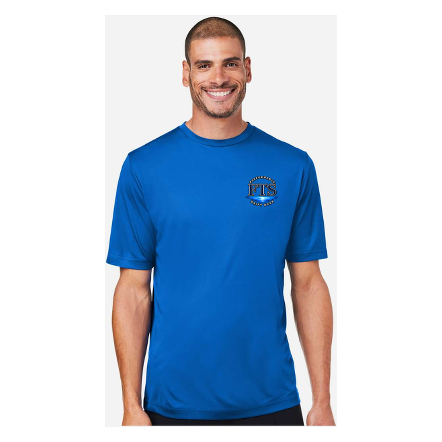 Florida Fisherman – Men's Short Sleeve - True Royal - Front