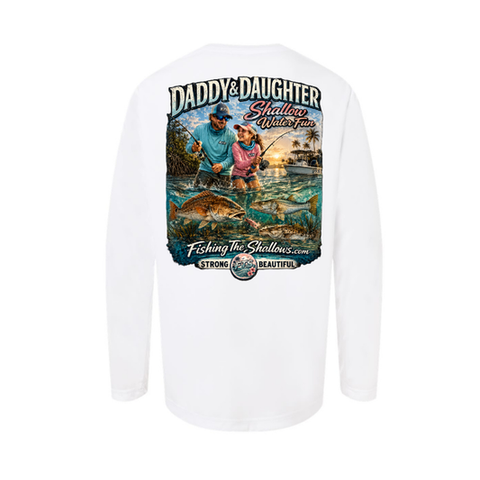 Daddy Daughter – Girls Long Sleeve — back