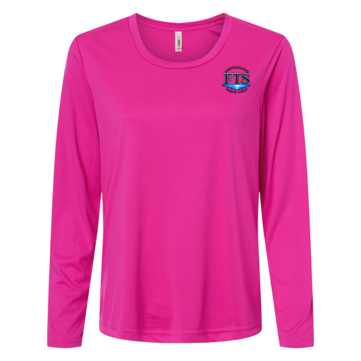 I Bait – Women's Long Sleeve - Bright Magenta - Front