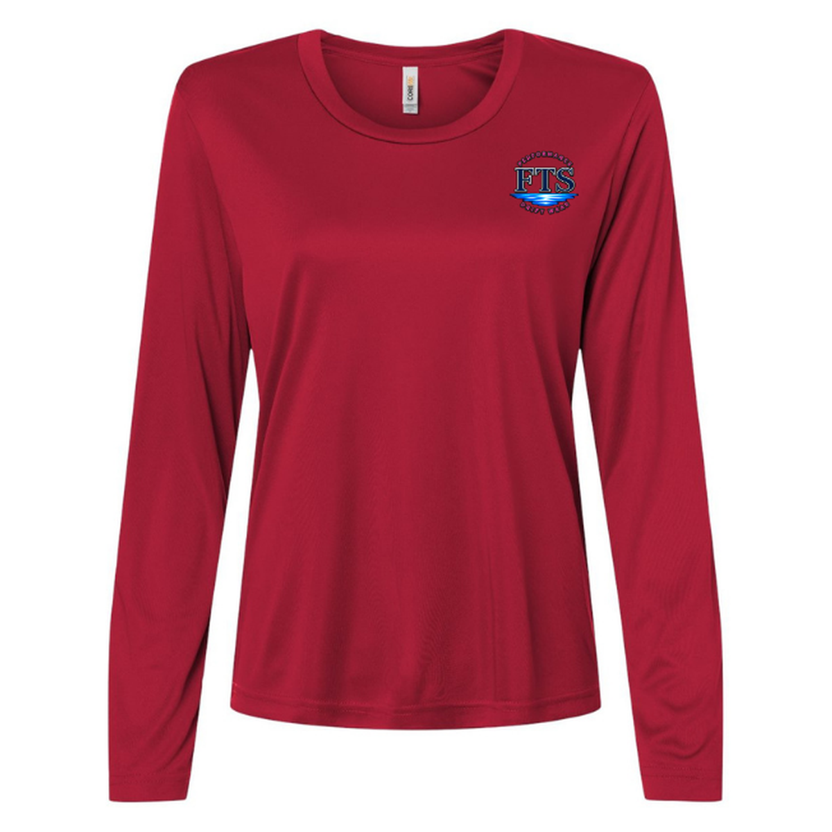 FTS New Girl – Women's Long Sleeve - Classic Red - Front