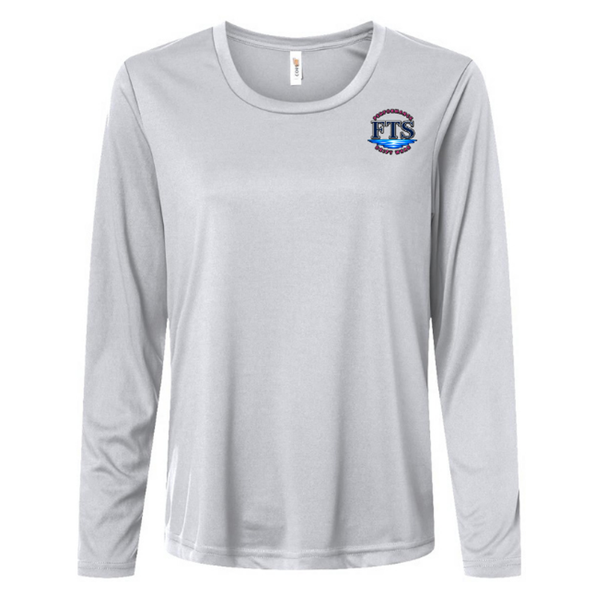 I Bait – Women's Long Sleeve - Platinum - Front