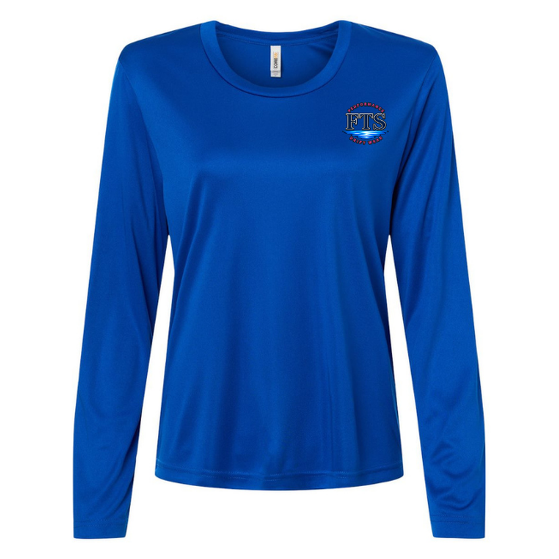 I Bait – Women's Long Sleeve - True Royal - Front