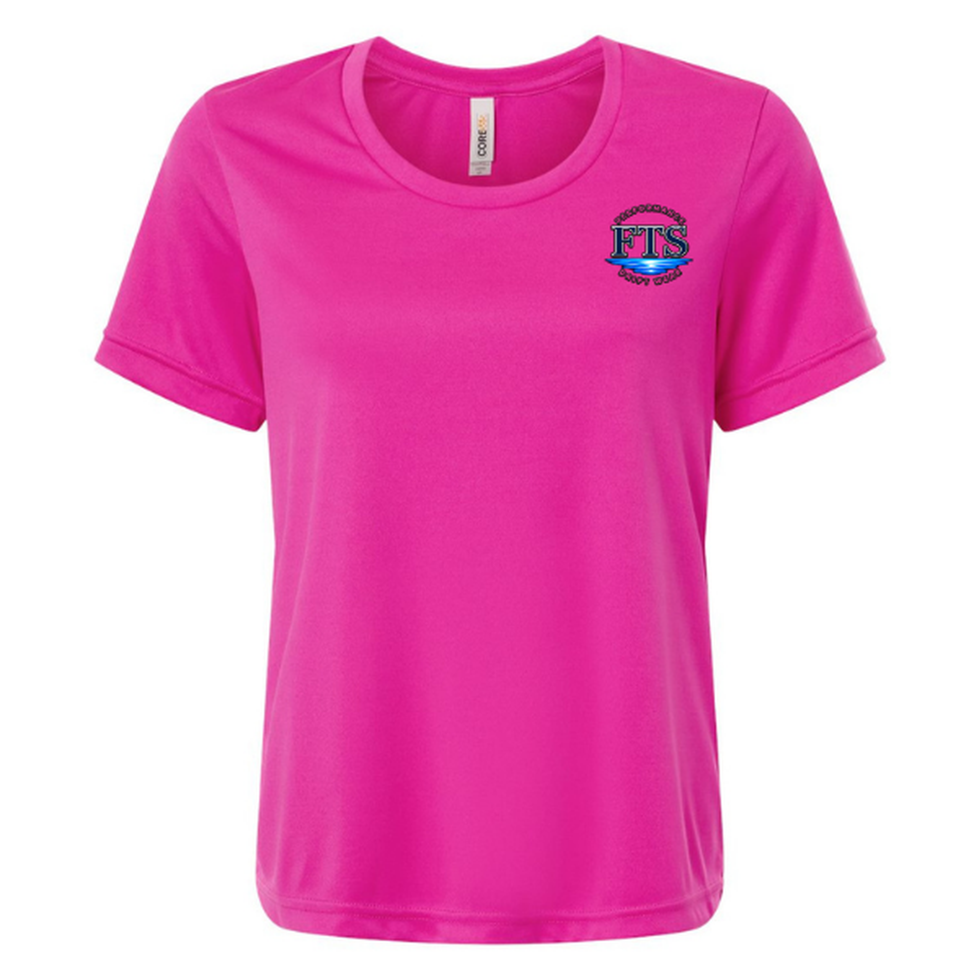 I Bait – Women's Short Sleeve - Bright Magenta - Front