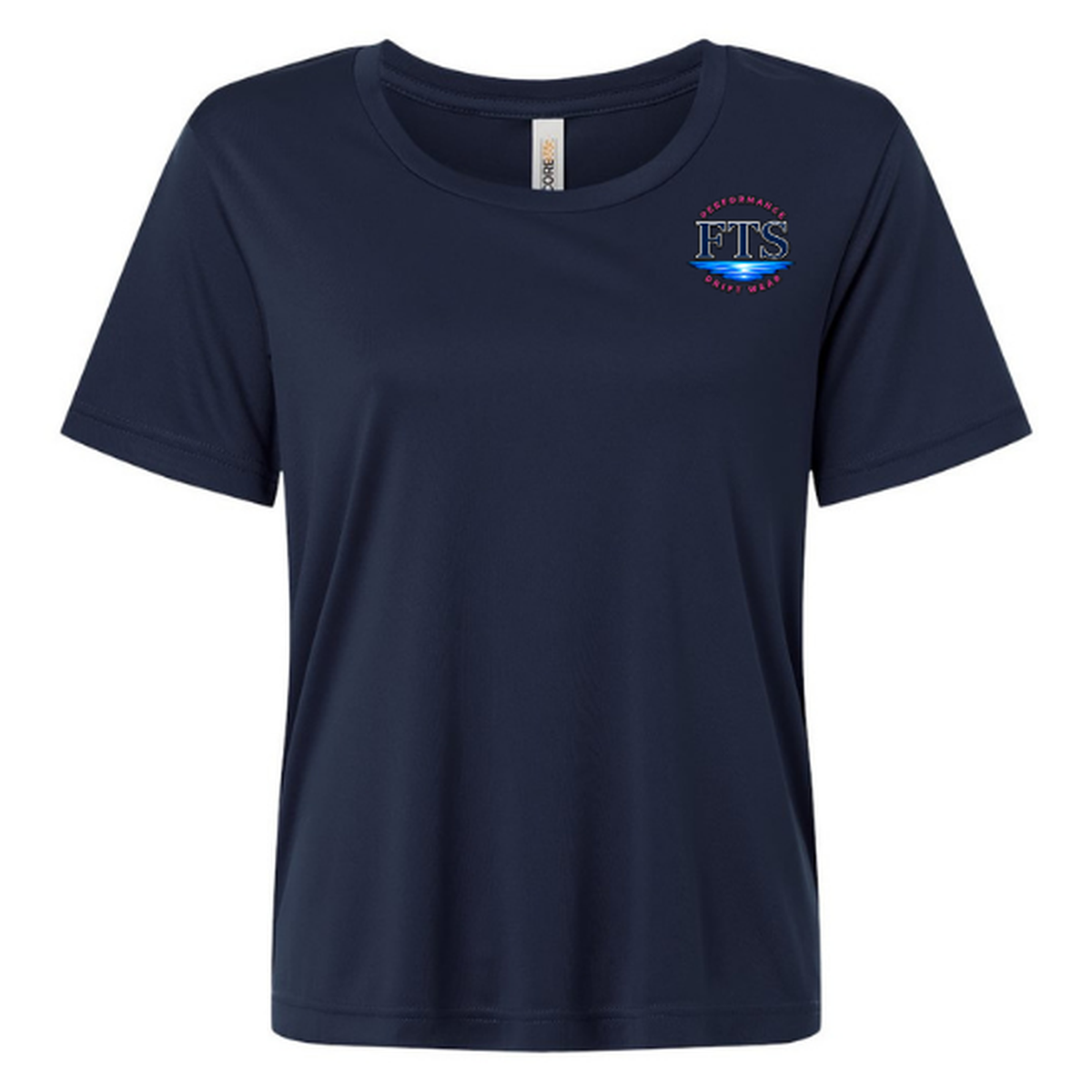 I Bait – Women's Short Sleeve - Classic Navy - Front