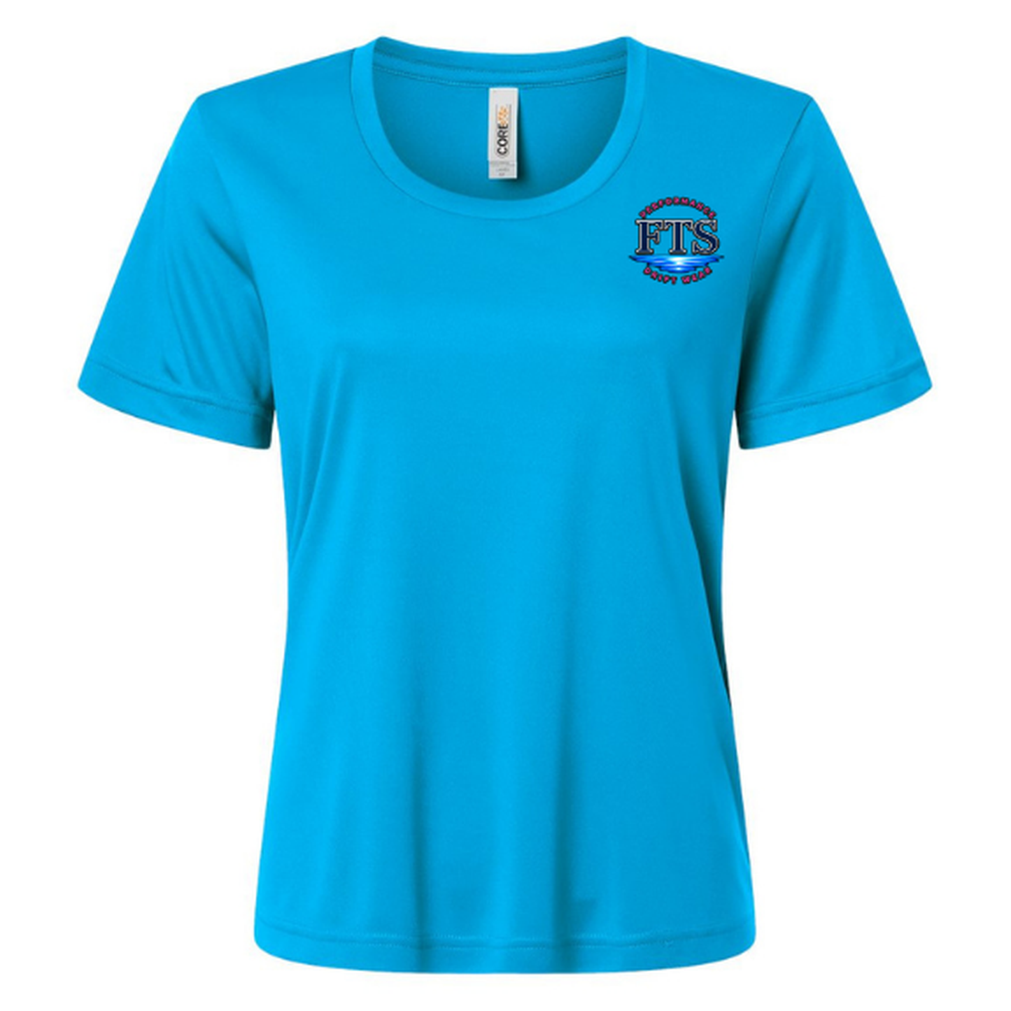 FTS New Girl – Women's Short Sleeve - Electric Blue - Front