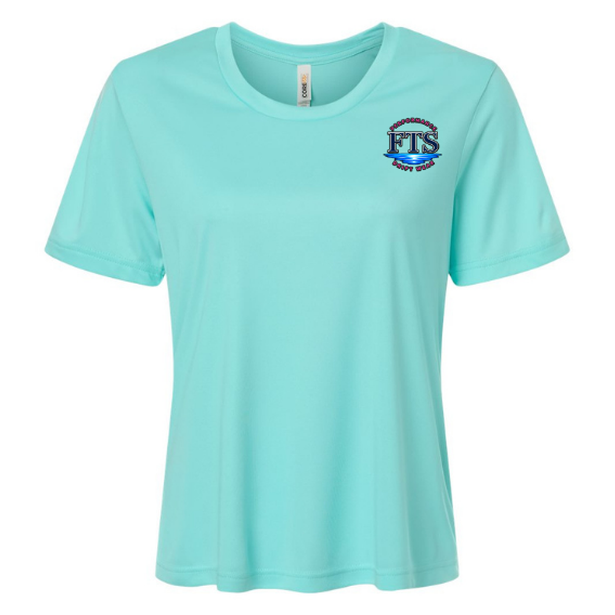 FTS New Girl – Women's Short Sleeve - Sea Glass - Front