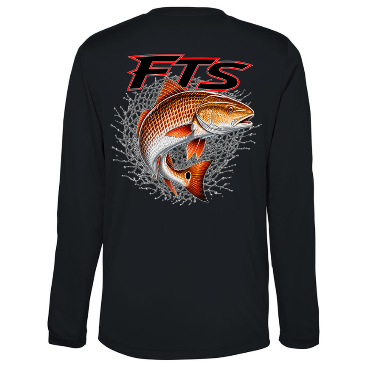 FTS Net Red – Men's Long Sleeve