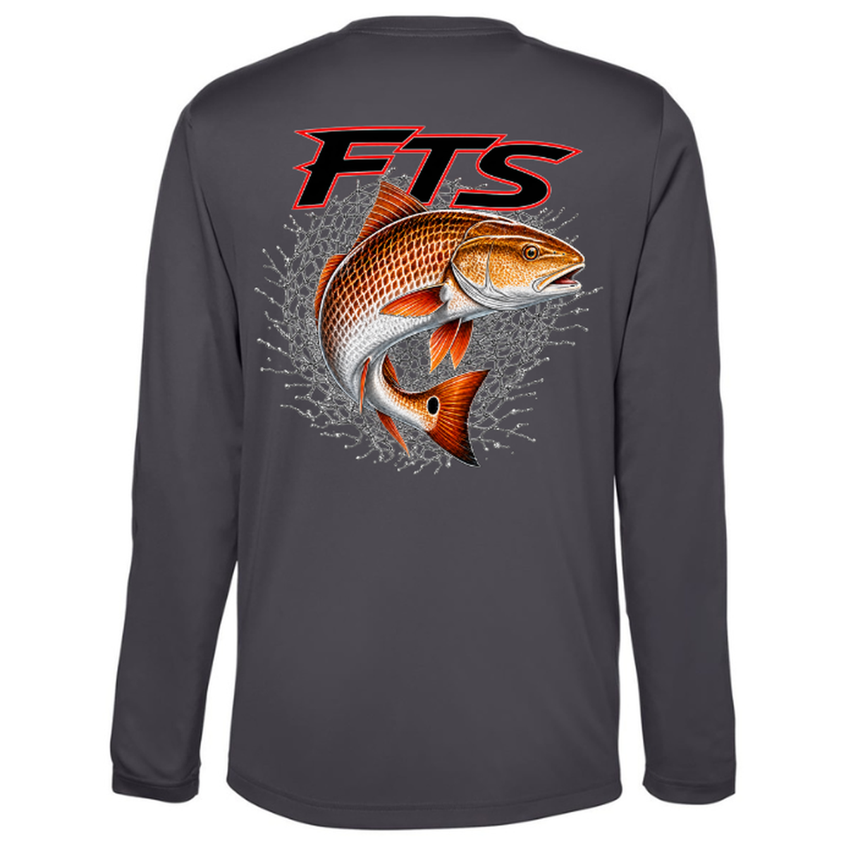 FTS Net Red – Men's Long Sleeve