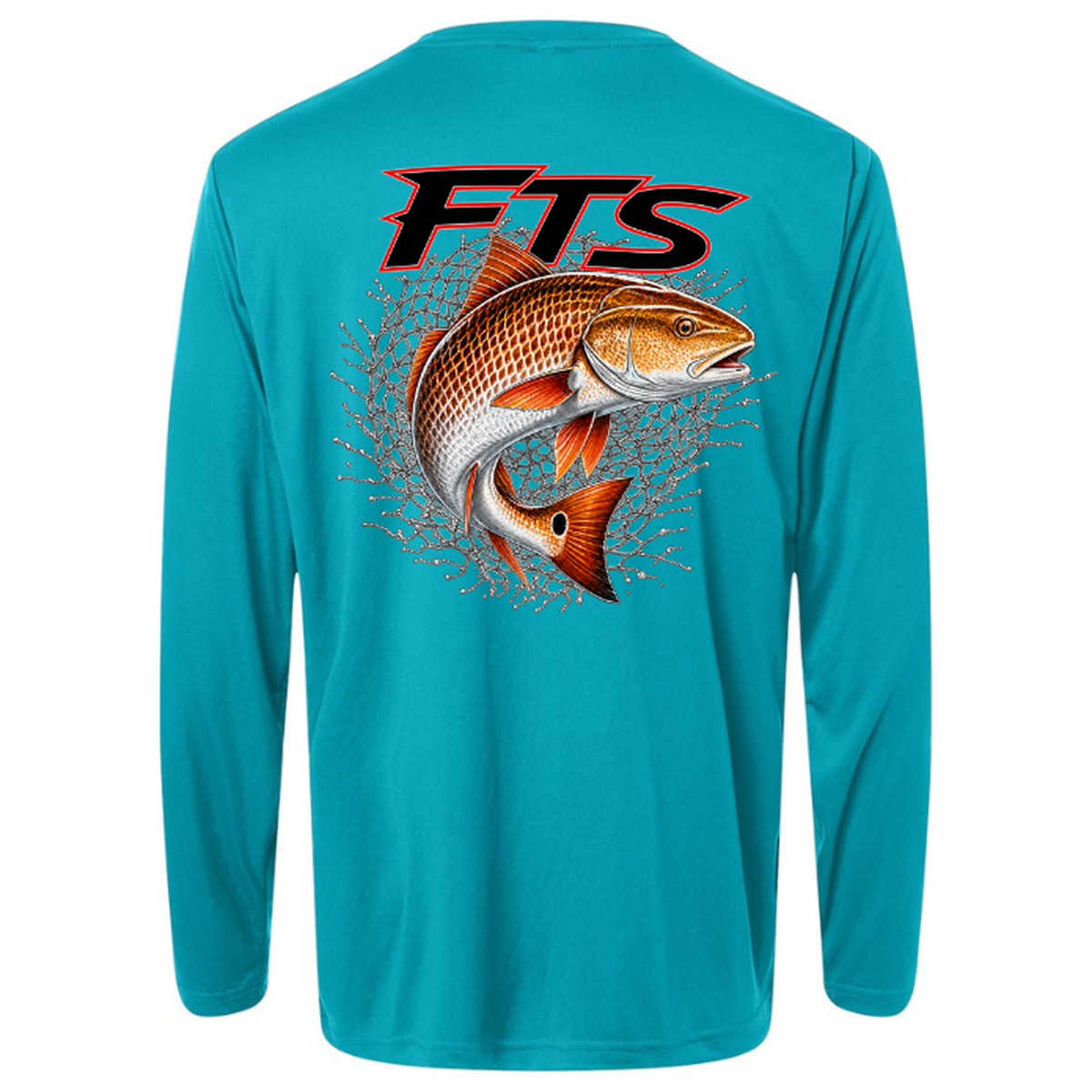 FTS Net Red – Men's Long Sleeve