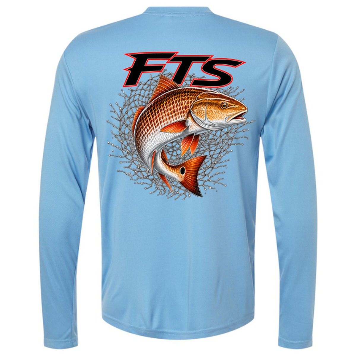 FTS Net Red – Men's Long Sleeve