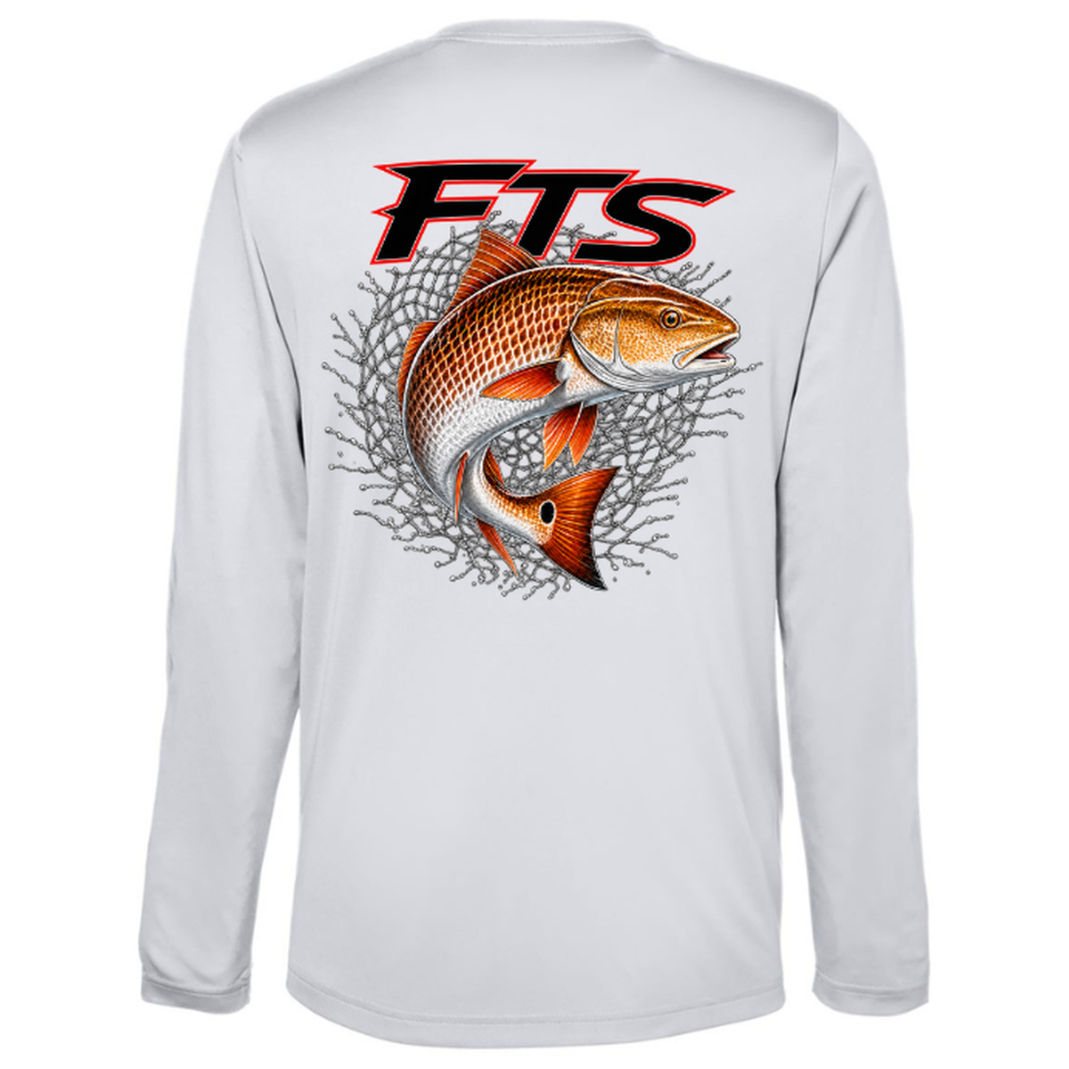FTS Net Red – Men's Long Sleeve