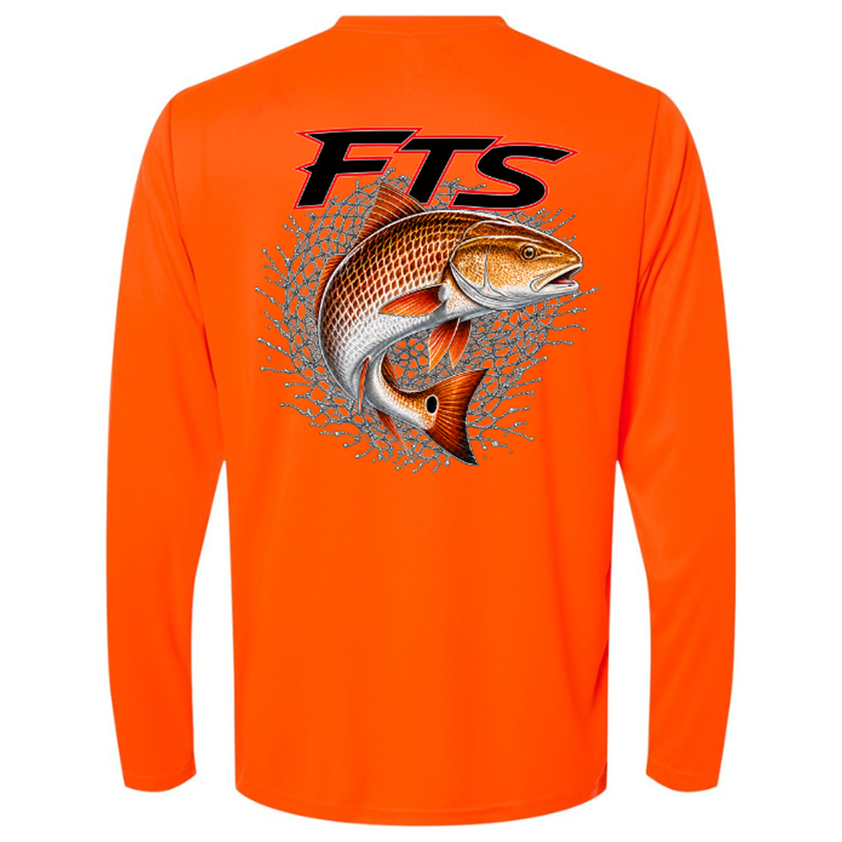 FTS Net Red – Men's Long Sleeve