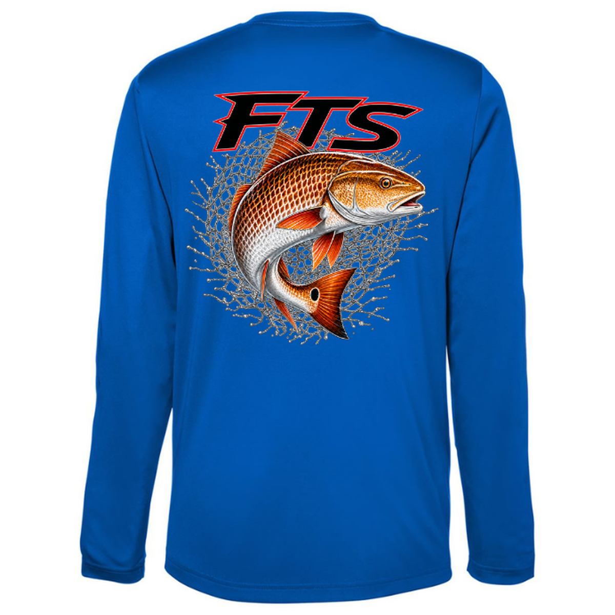 FTS Net Red – Men's Long Sleeve