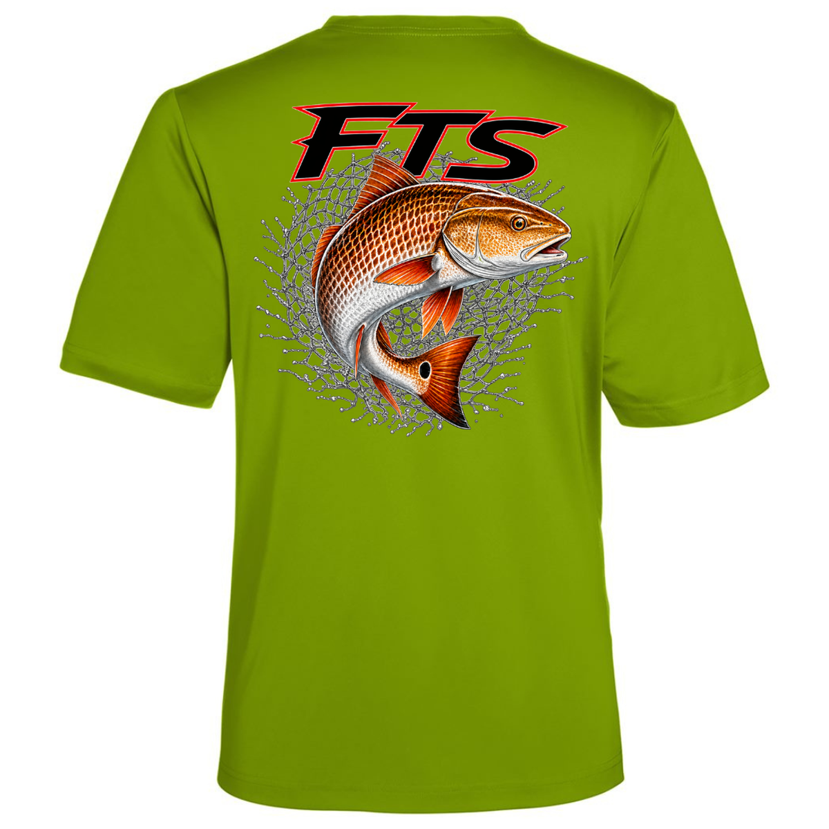 FTS Net Red – Men's Short Sleeve