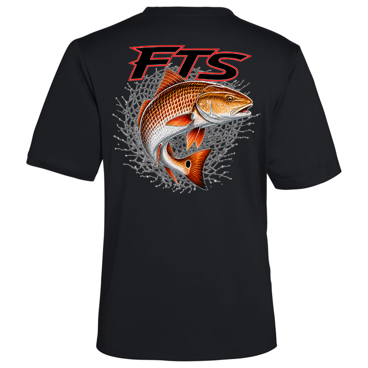 FTS Net Red – Men's Short Sleeve