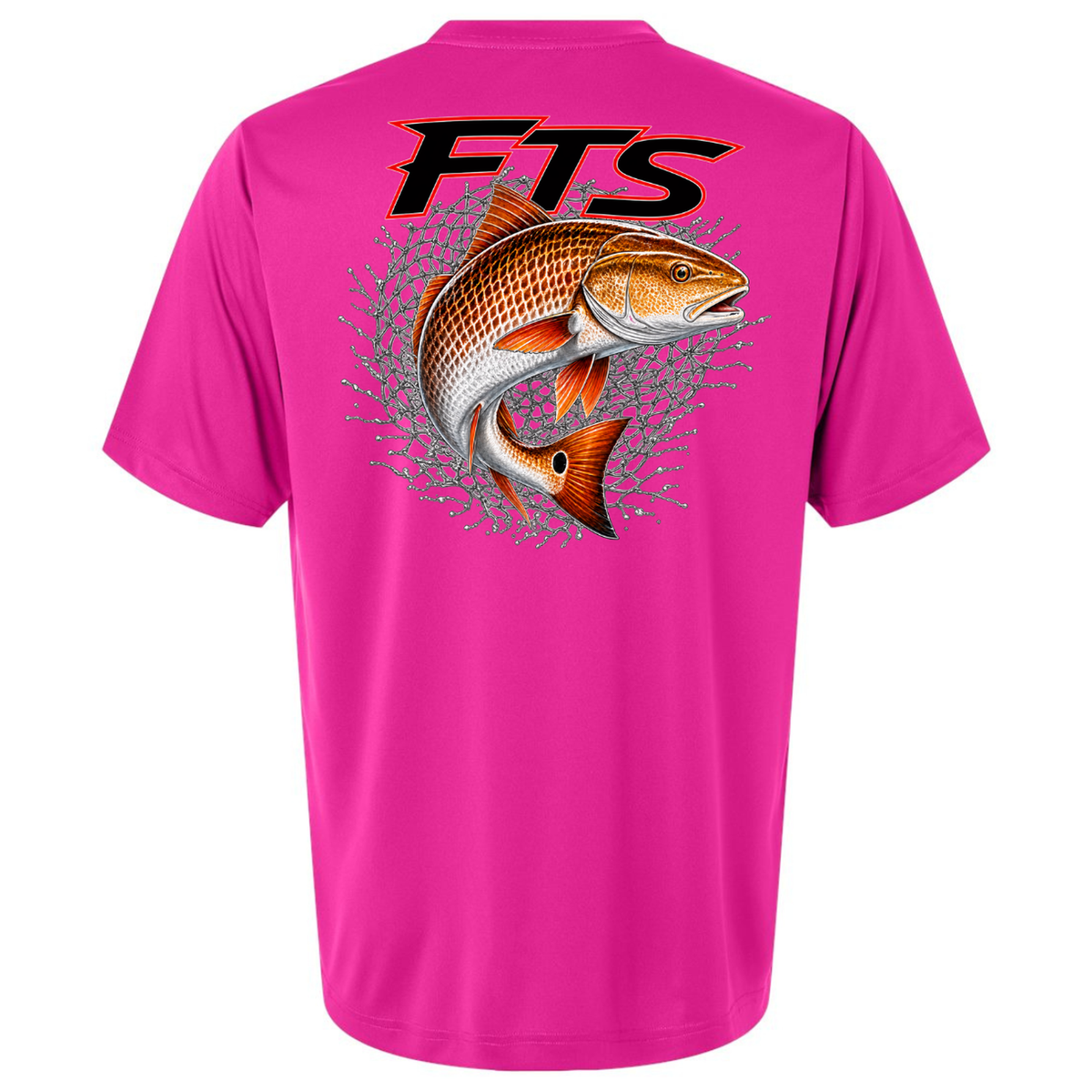FTS Net Red – Men's Short Sleeve