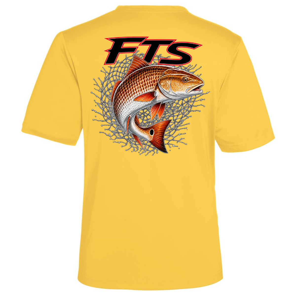 FTS Net Red – Men's Short Sleeve