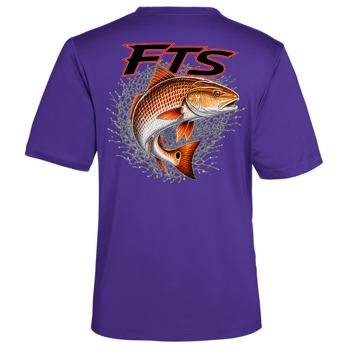 FTS Net Red – Men's Short Sleeve