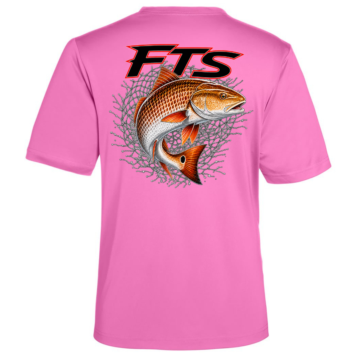 FTS Net Red – Men's Short Sleeve