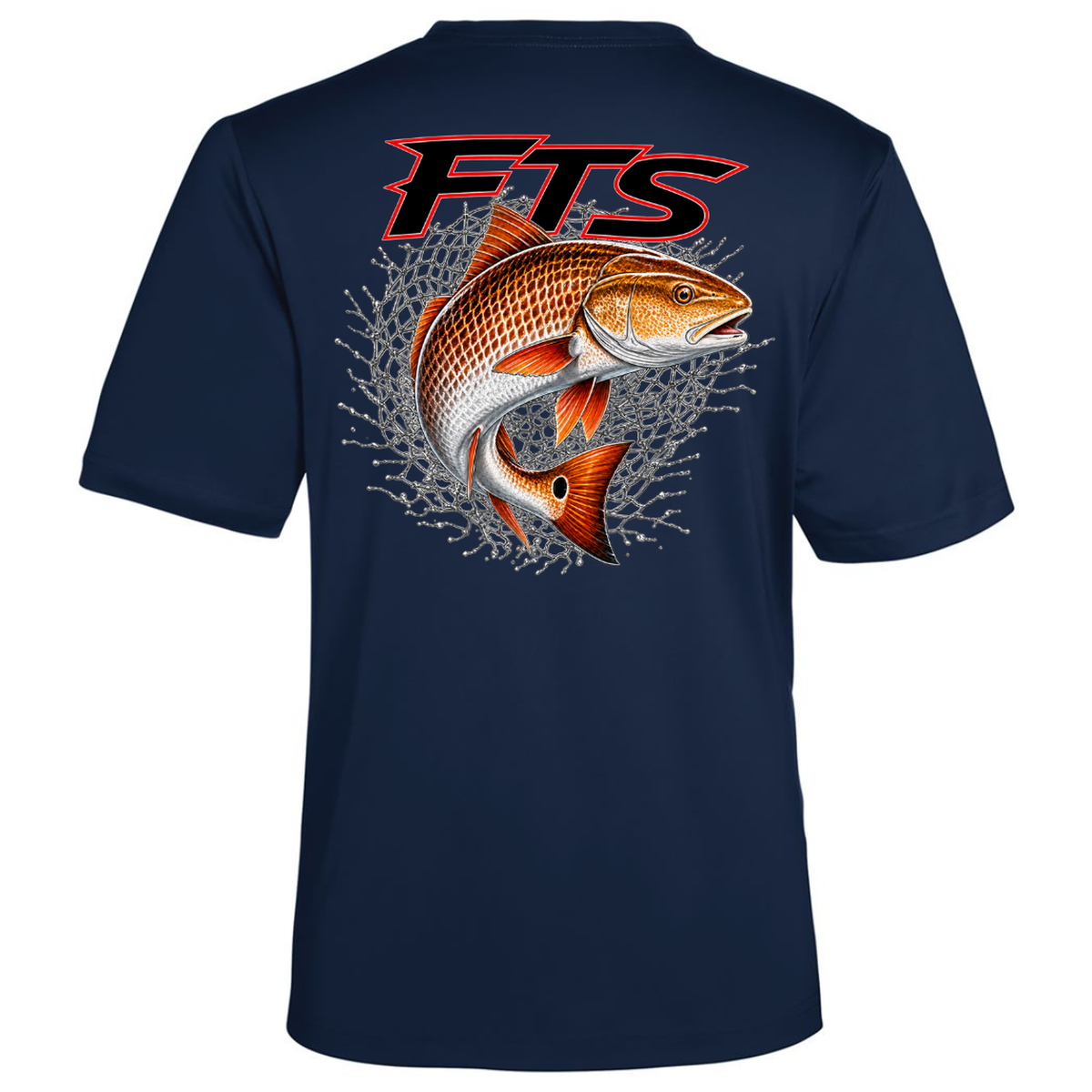 FTS Net Red – Men's Short Sleeve