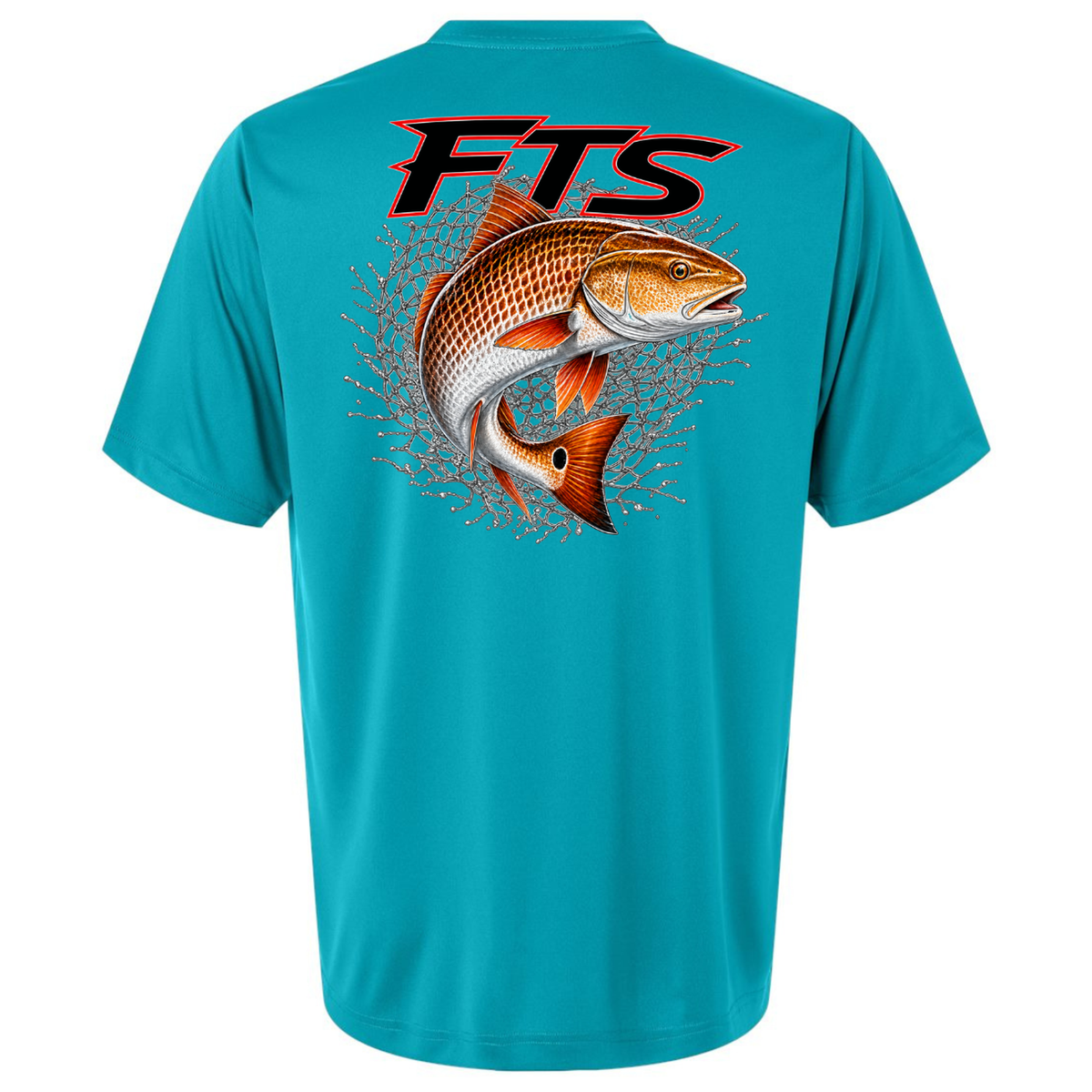 FTS Net Red – Men's Short Sleeve