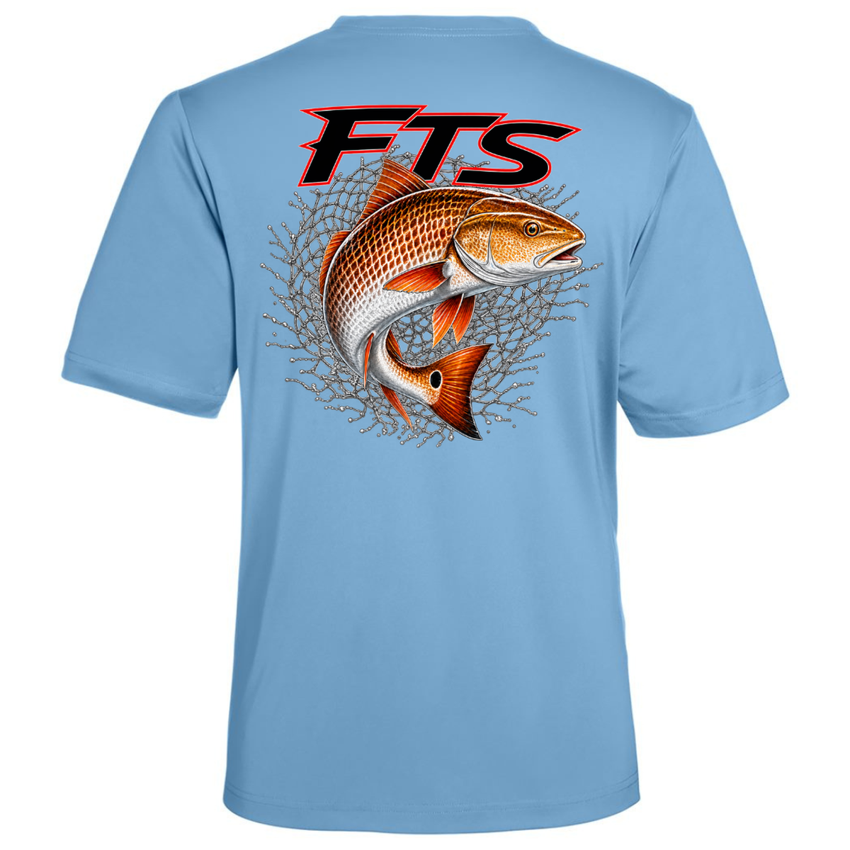 FTS Net Red – Men's Short Sleeve