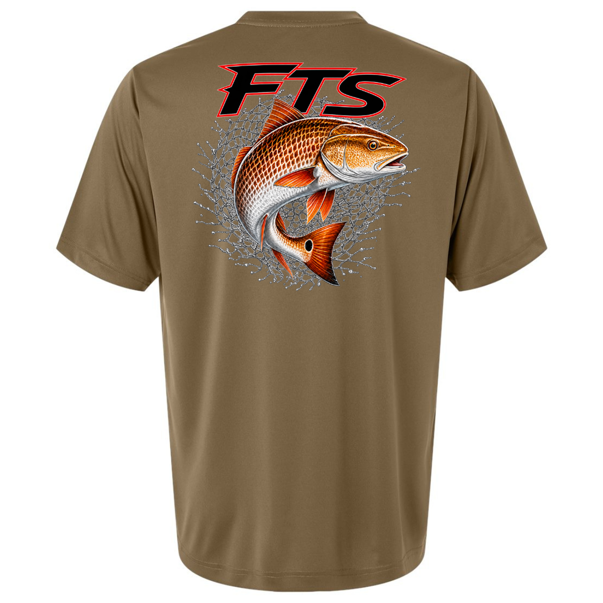 FTS Net Red – Men's Short Sleeve