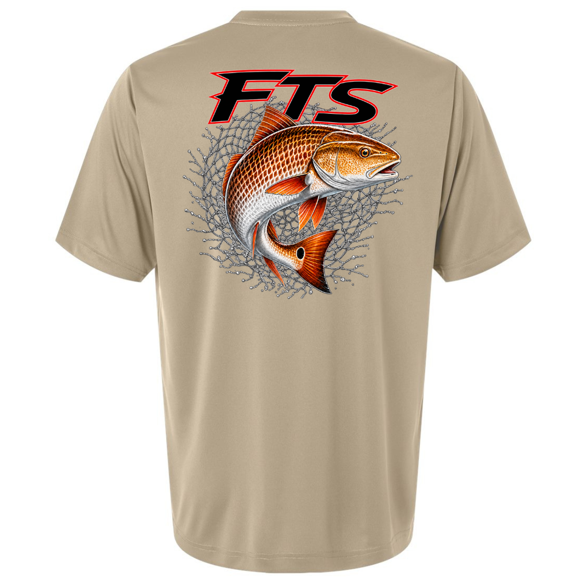 FTS Net Red – Men's Short Sleeve
