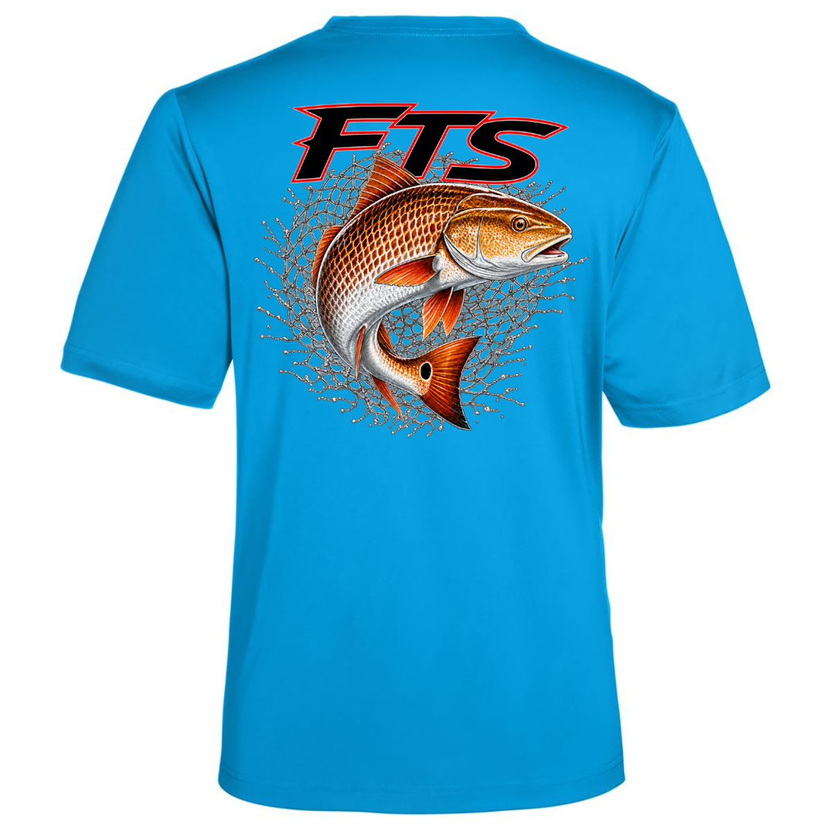 FTS Net Red – Men's Short Sleeve