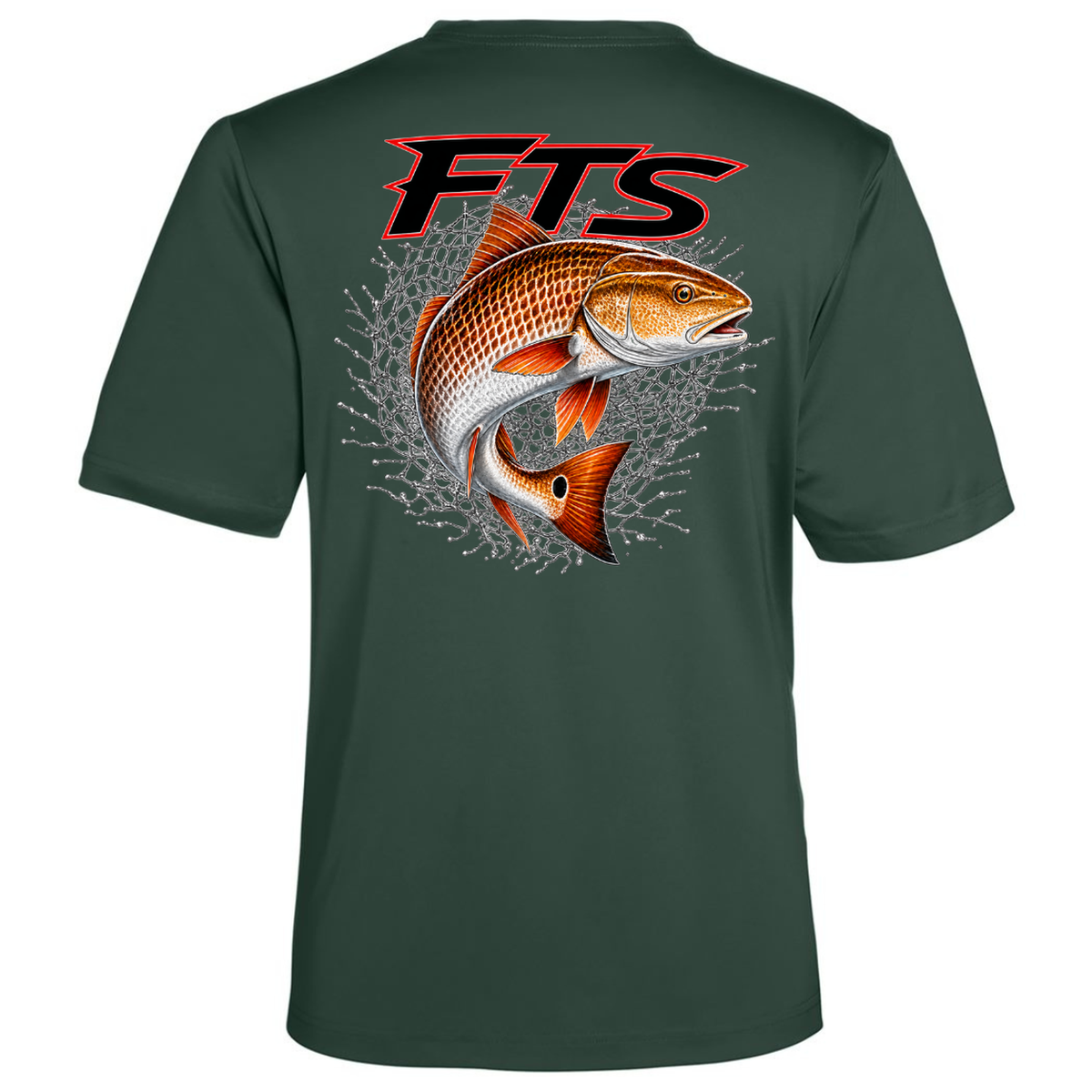 FTS Net Red – Men's Short Sleeve