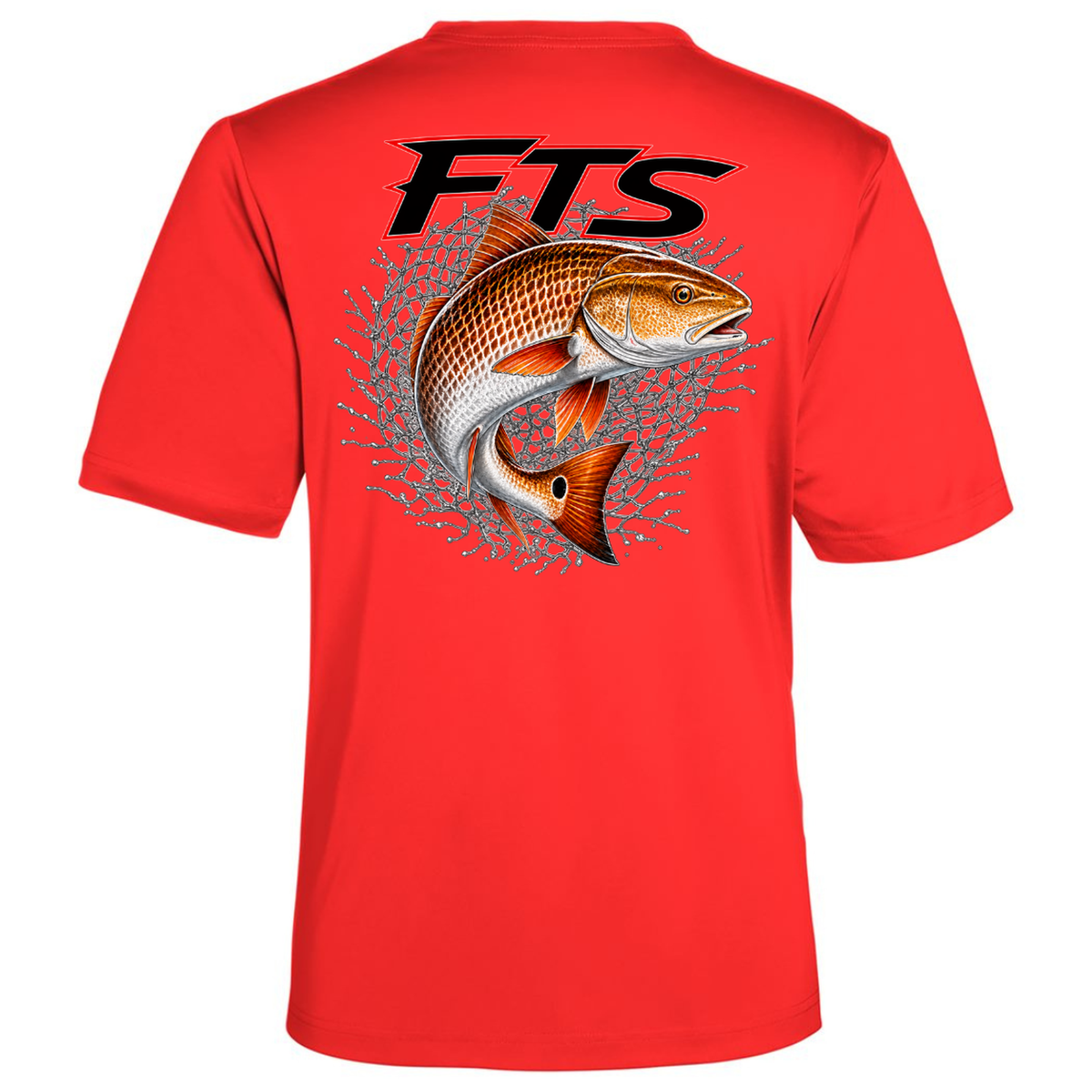 FTS Net Red – Men's Short Sleeve