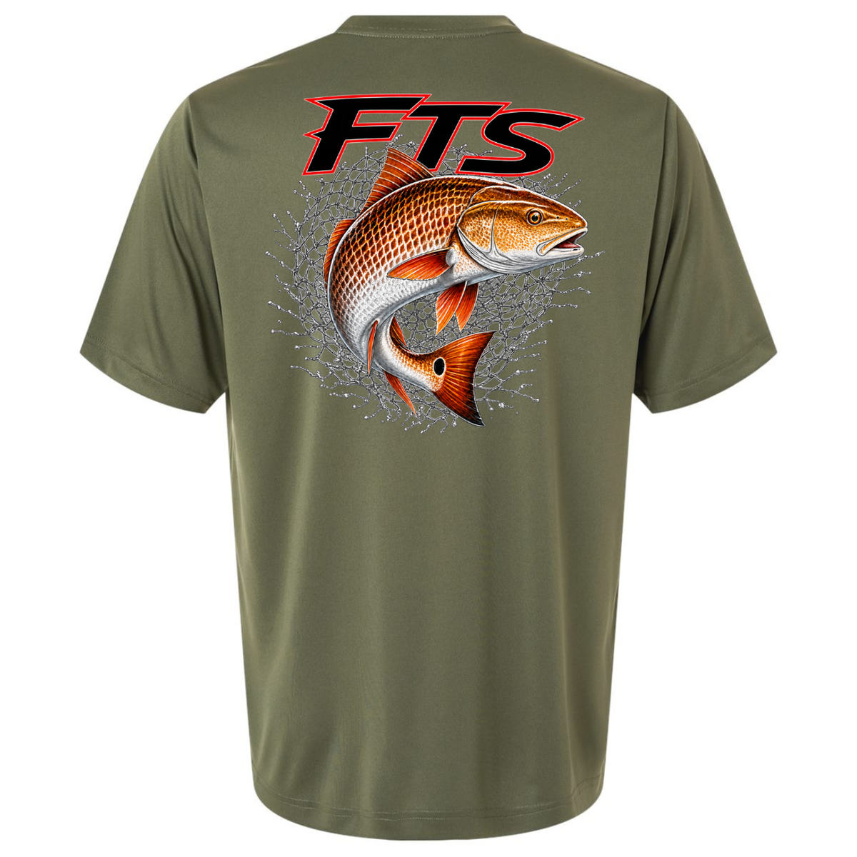 FTS Net Red – Men's Short Sleeve