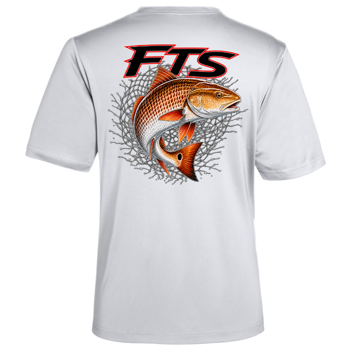 FTS Net Red – Men's Short Sleeve