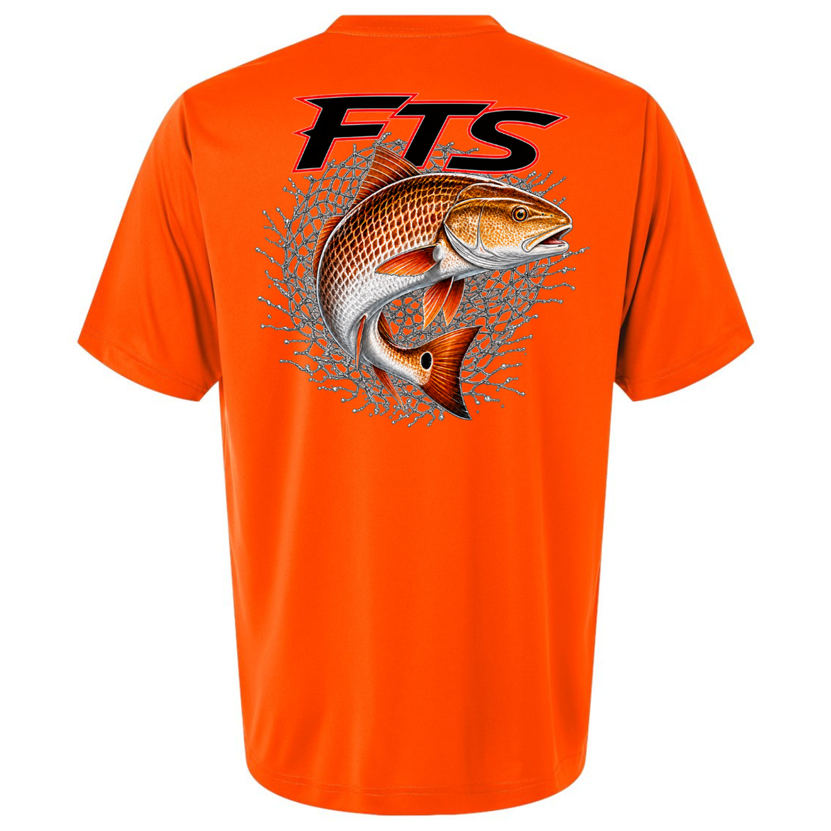 FTS Net Red – Men's Short Sleeve