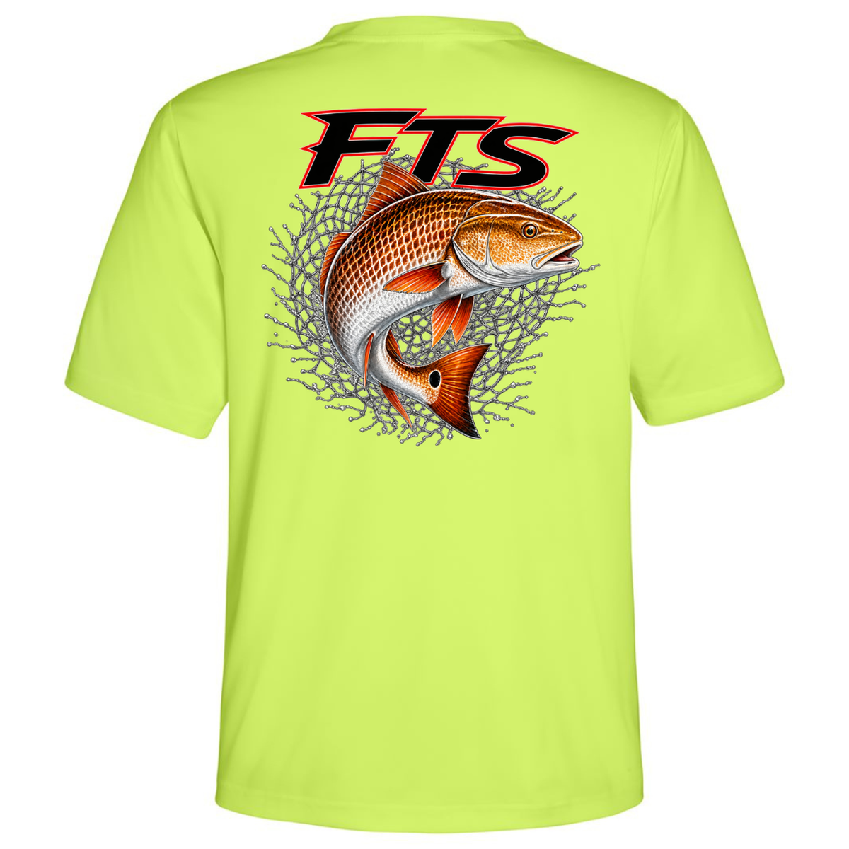 FTS Net Red – Men's Short Sleeve