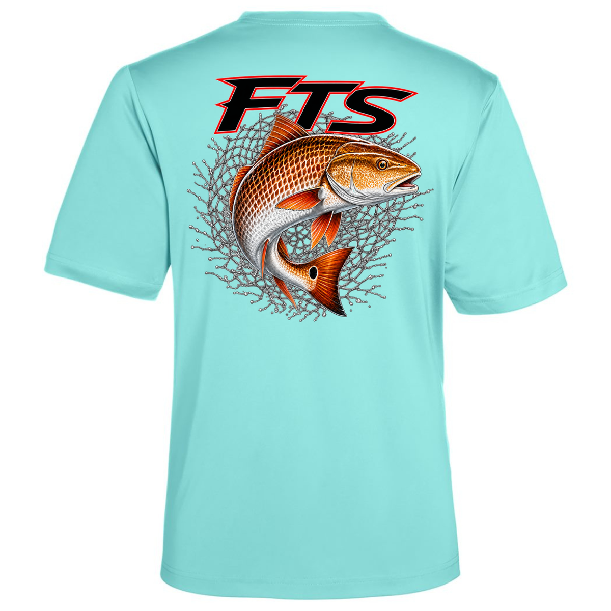FTS Net Red – Men's Short Sleeve