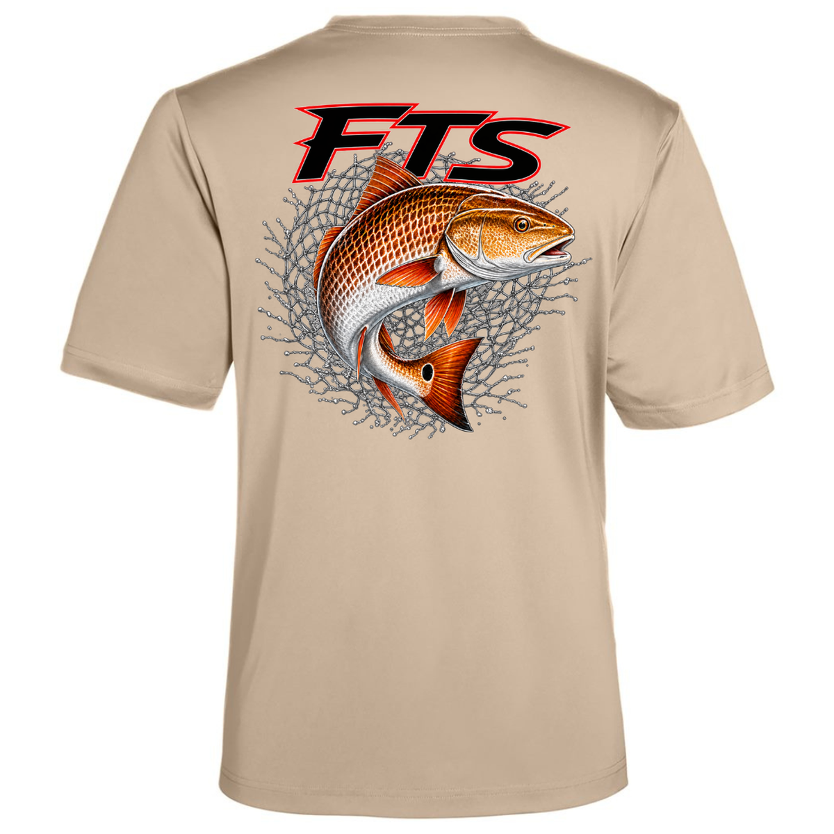 FTS Net Red – Men's Short Sleeve