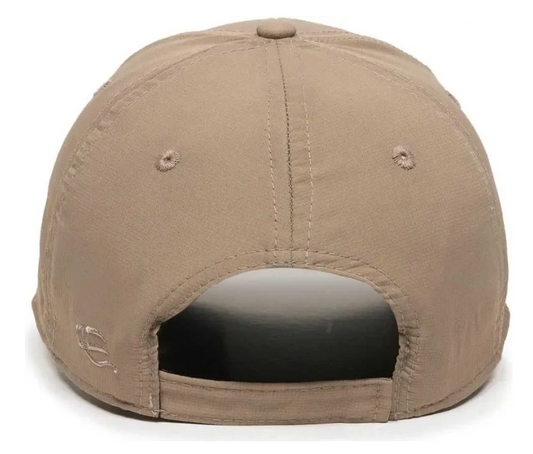 Fishing The Shallows Embroidered Performance Hat – Khaki