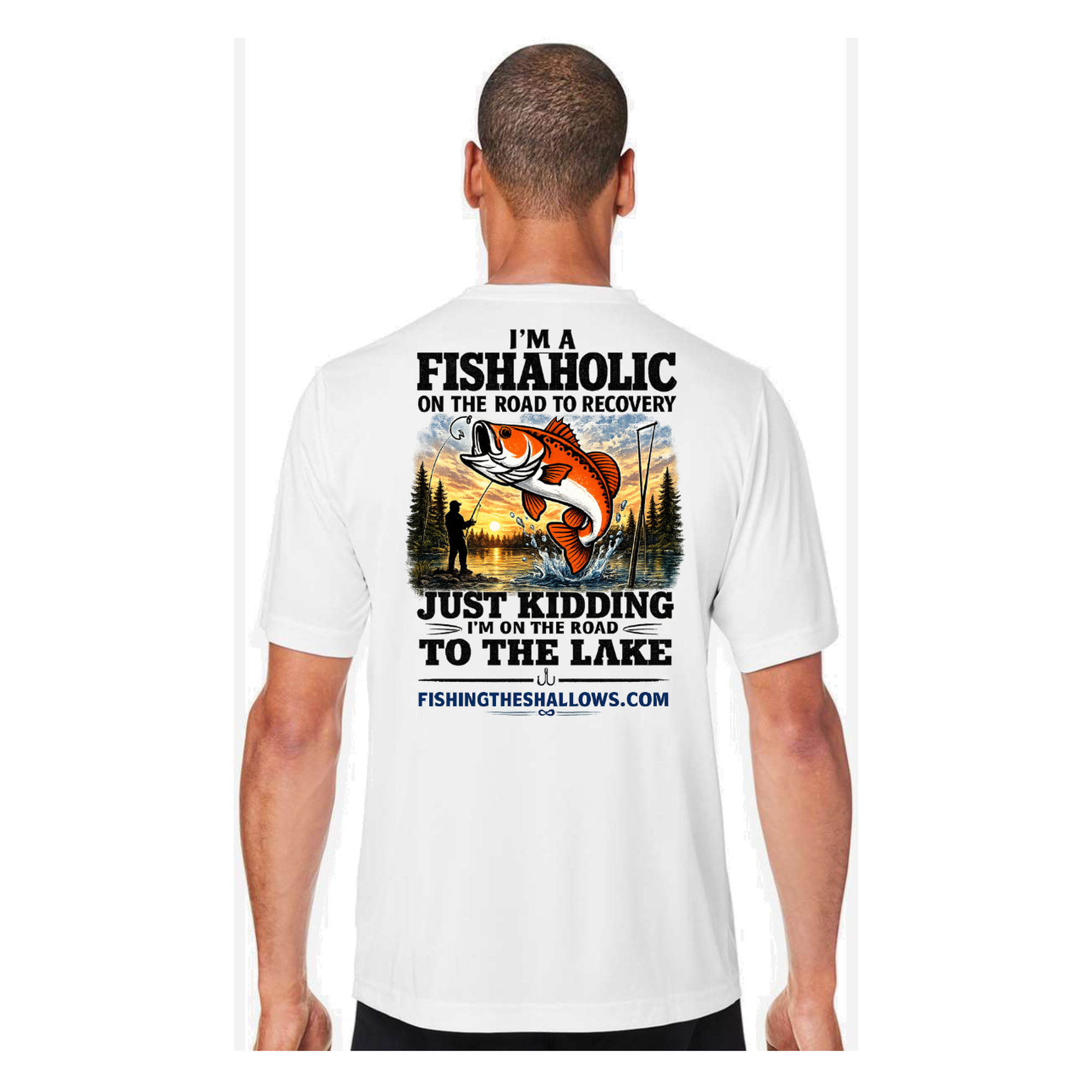 Fishaholic SS — White back