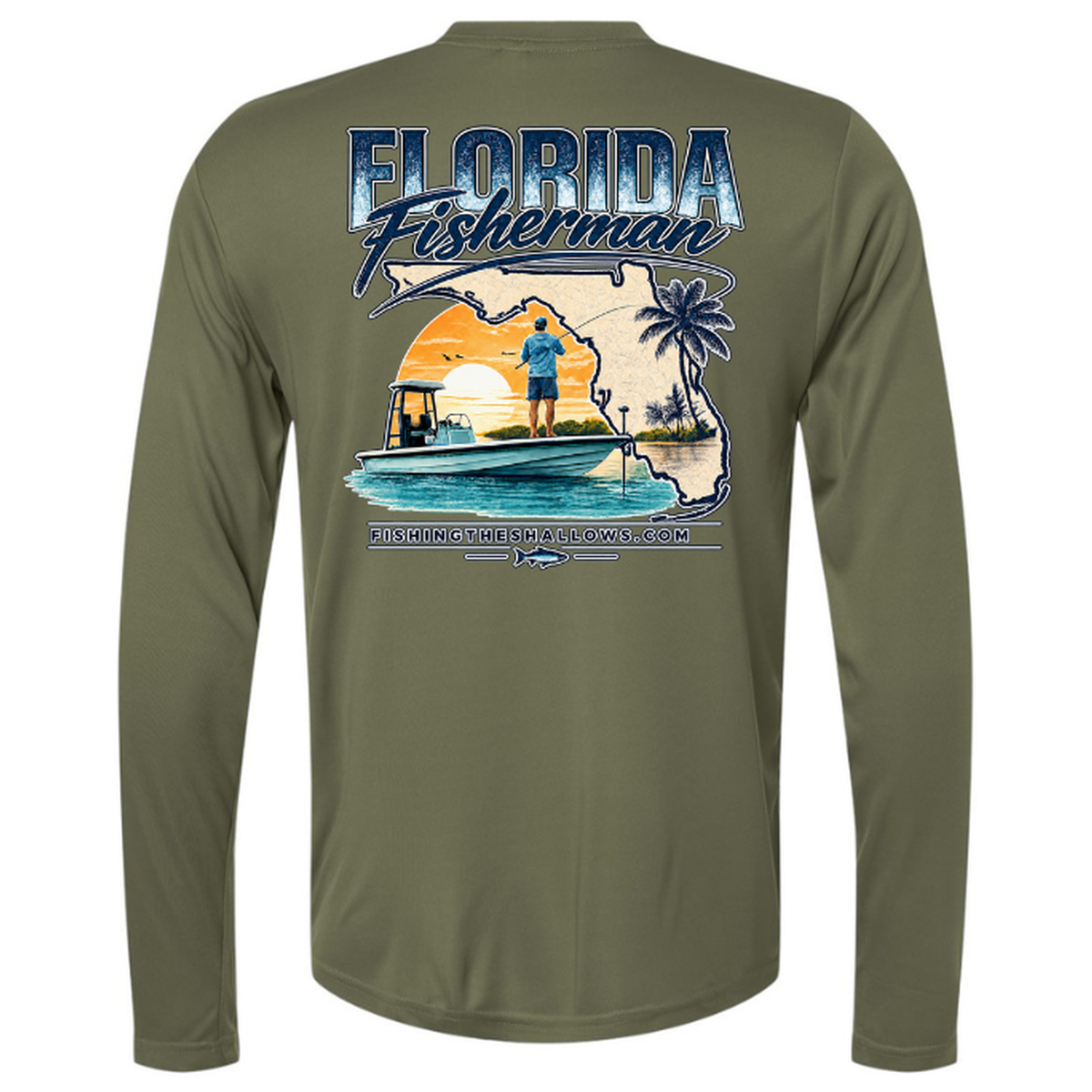 Florida Fisherman – Men's Long Sleeve