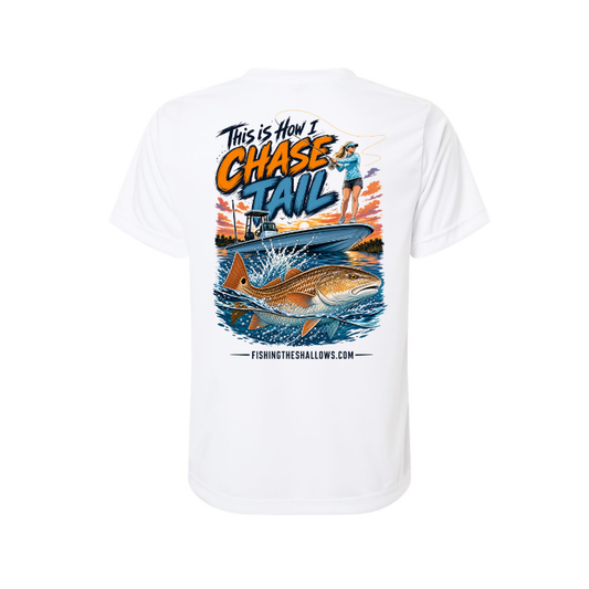 This Is How I Chase Tail – Women's Short Sleeve — back
