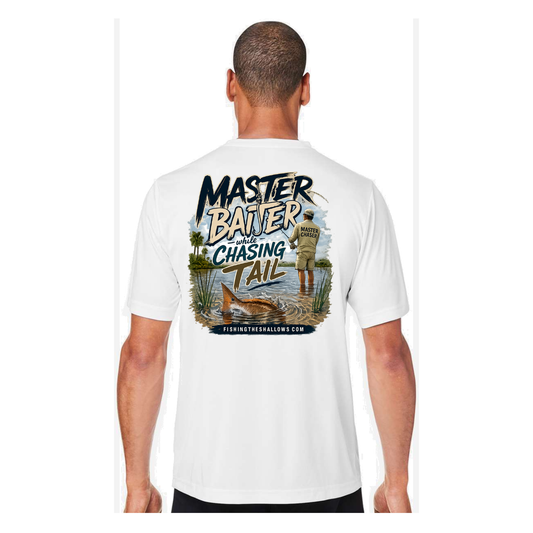 Master Baiter While Chasing Tail – Men's Short Sleeve — back