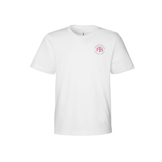 Sitting Girl – Girls Short Sleeve — front